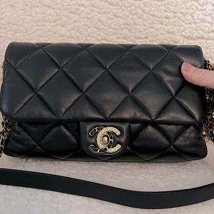 Chanel cruises lamb skin bag